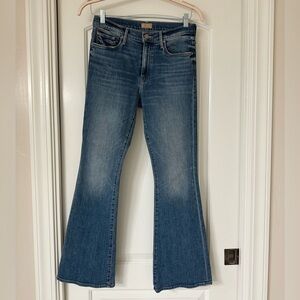 Women's Blue Flared Jeans